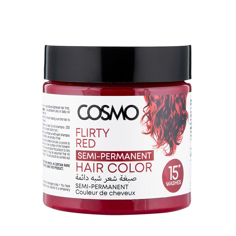 رنگ موی نیمه موقت 120 میل  Flirty red